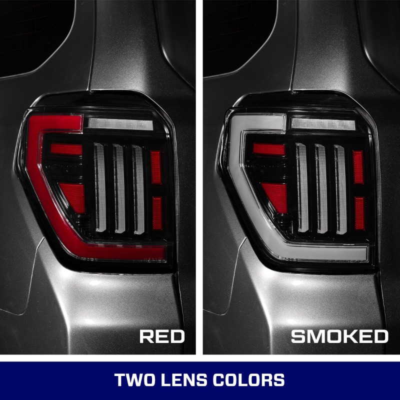 Toyota 4Runner Tail Lights - FORM Lighting - Sequential LED - Smoked - `10-`24